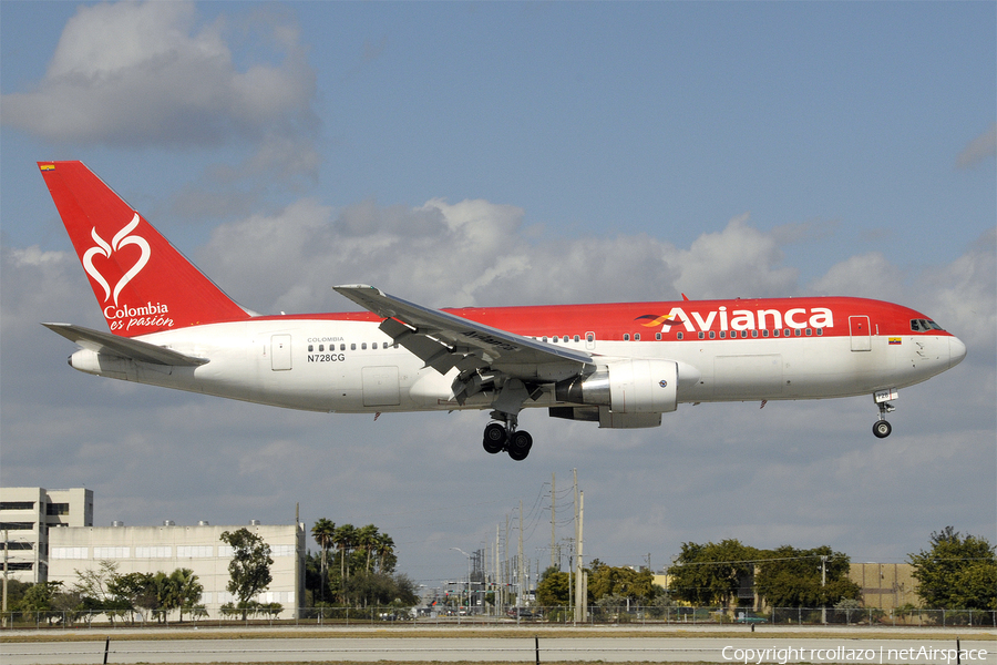 Avianca Boeing 767-283(ER) (N728CG) | Photo 13330