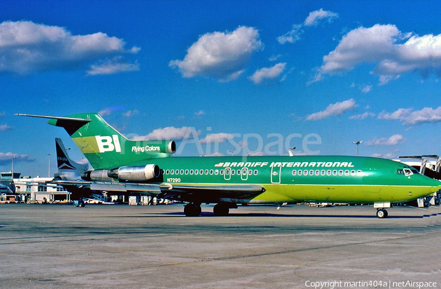 Braniff International Airways Boeing 727-27 (N7290) | Photo 16717