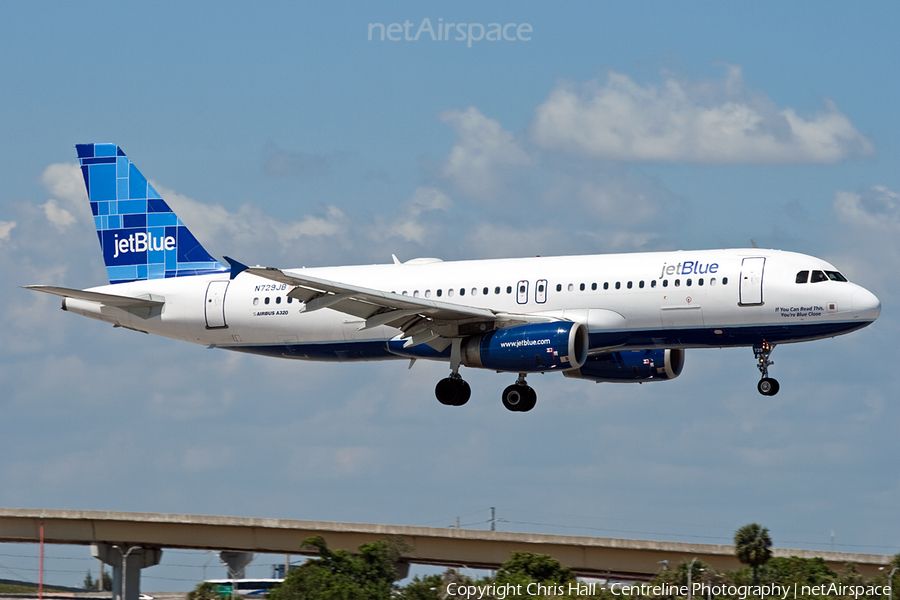 JetBlue Airways Airbus A320-232 (N729JB) | Photo 8509