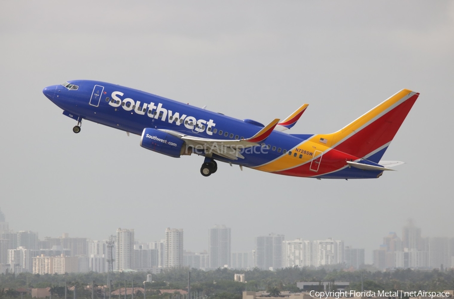 Southwest Airlines Boeing 737-7H4 (N729SW) | Photo 351283