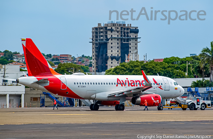 Avianca Airbus A319-132 (N730AV) | Photo 470892