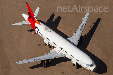 Avianca Airbus A319-132 (N730AV) at  Marana - Pinal Air Park, United States