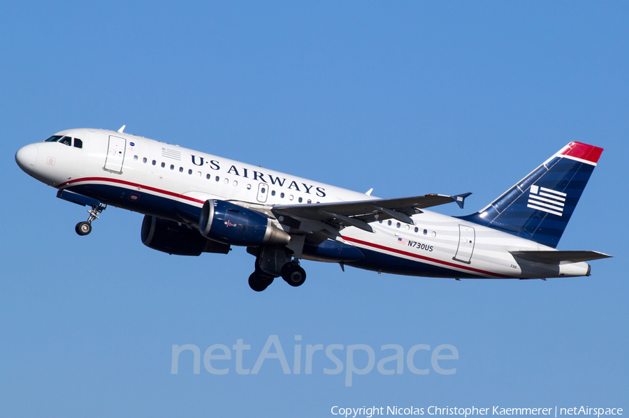 US Airways Airbus A319-112 (N730US) | Photo 161276