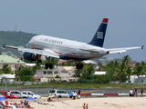 US Airways Airbus A319-112 (N730US) at  Philipsburg - Princess Juliana International, Netherland Antilles