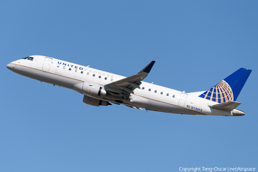 United Express (Republic Airlines) Embraer ERJ-175LR (ERJ-170-200LR) (N730YX) | Photo 468877