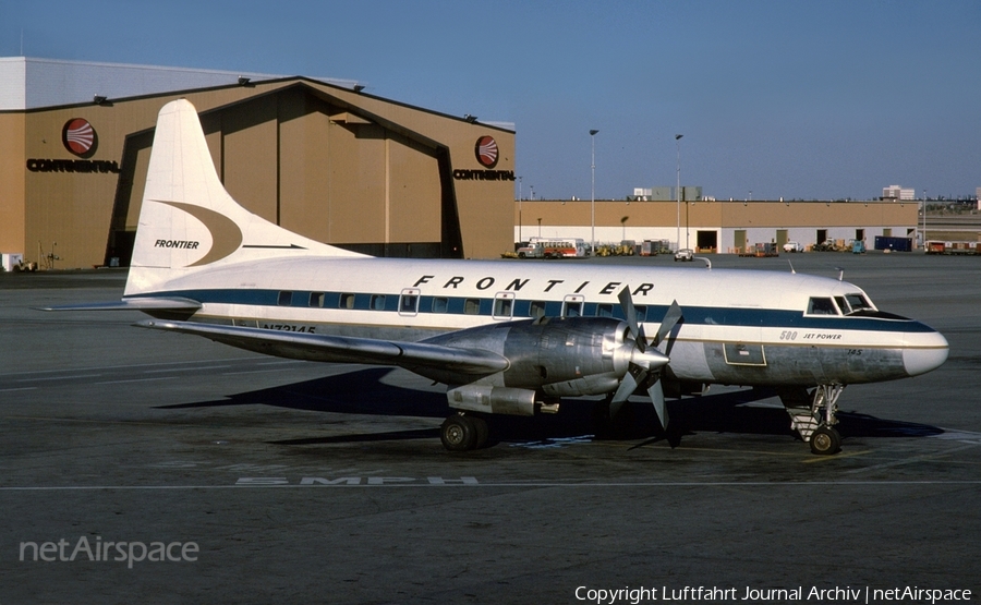 Frontier Airlines Convair CV-580 (N73145) | Photo 440337