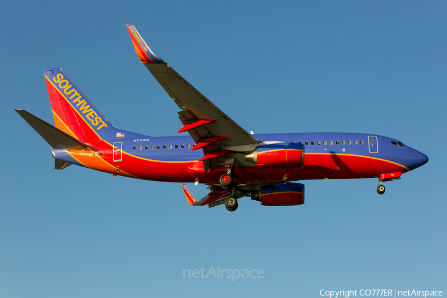 Southwest Airlines Boeing 737-7H4 (N731SA) | Photo 86139
