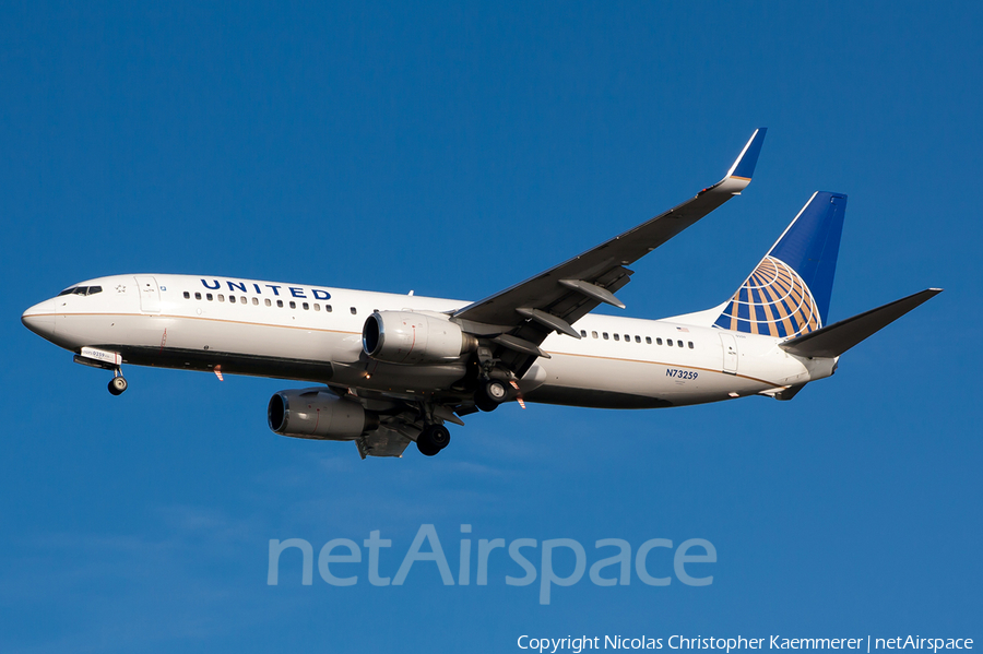 United Airlines Boeing 737-824 (N73259) | Photo 127119