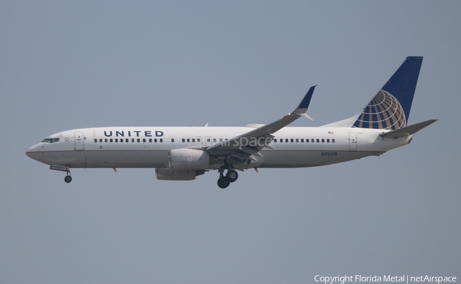 United Airlines Boeing 737-824 (N73278) | Photo 294085