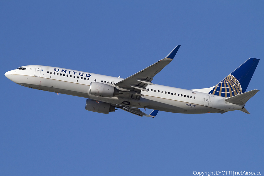 United Airlines Boeing 737-824 (N73278) | Photo 457056