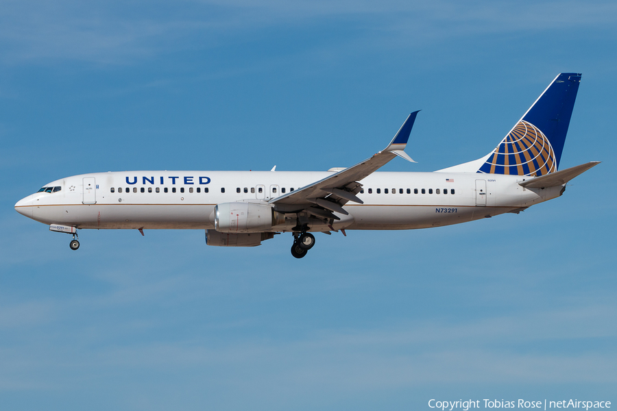 United Airlines Boeing 737-824 (N73291) | Photo 341064