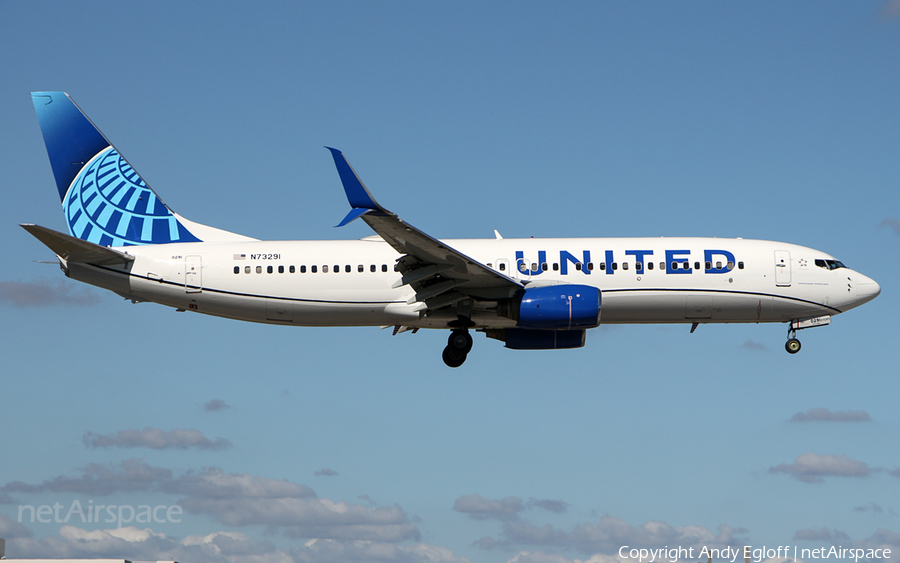 United Airlines Boeing 737-824 (N73291) | Photo 368828