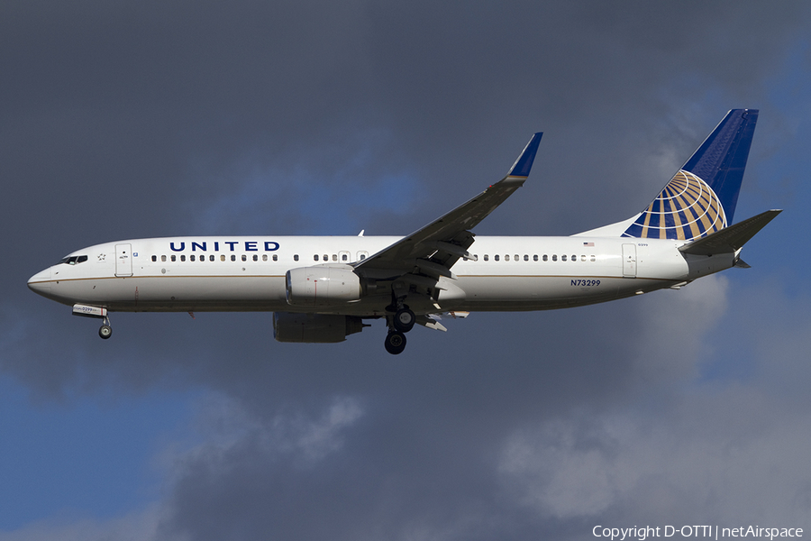 United Airlines Boeing 737-824 (N73299) | Photo 386549