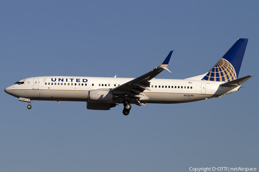 United Airlines Boeing 737-824 (N73299) | Photo 470092