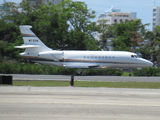 (Private) Dassault Falcon 2000LX (N733H) at  San Juan - Luis Munoz Marin International, Puerto Rico