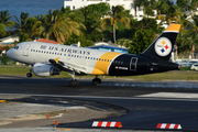 US Airways Airbus A319-112 (N733UW) at  Philipsburg - Princess Juliana International, Netherland Antilles
