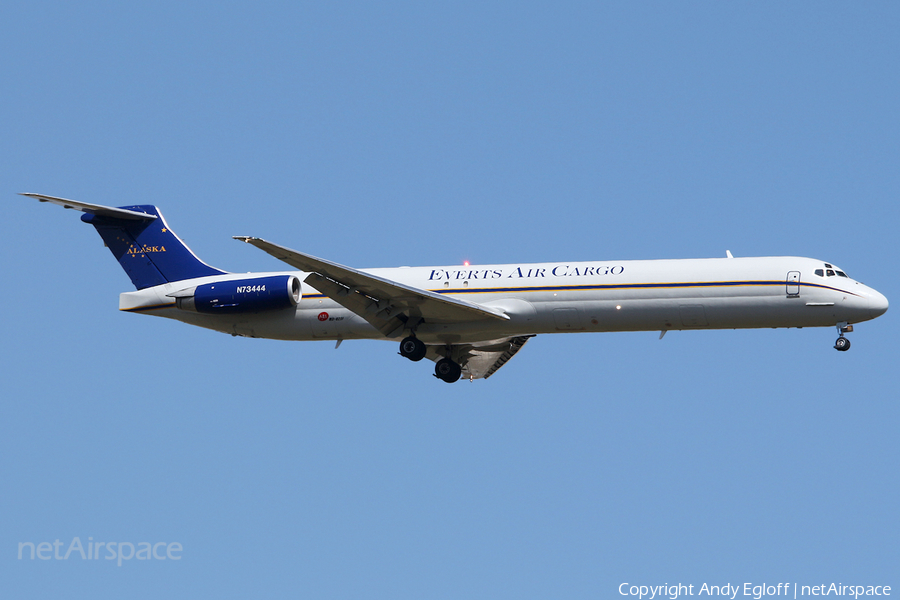 Everts Air Cargo McDonnell Douglas MD-82 (N73444) | Photo 151290