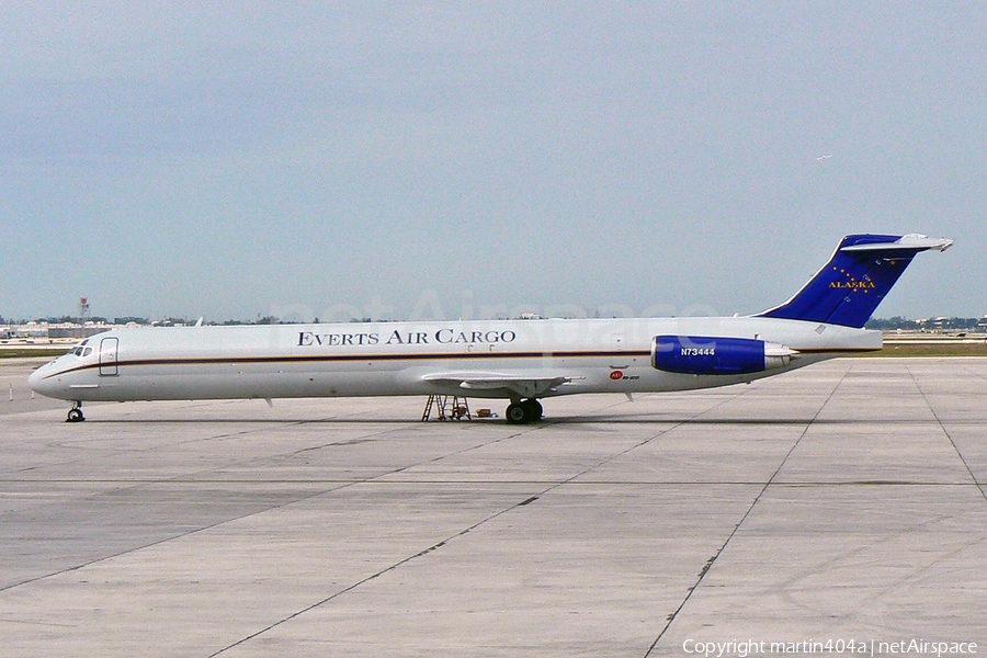 Everts Air Cargo McDonnell Douglas MD-82 (N73444) | Photo 21277