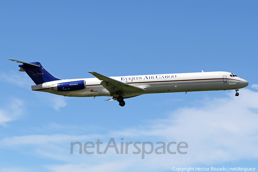 Everts Air Cargo McDonnell Douglas MD-82 (N73444) | Photo 199678