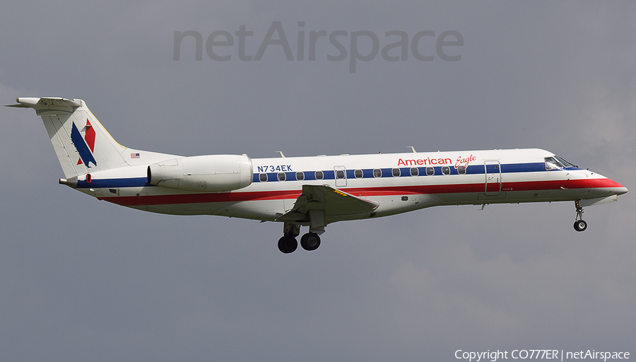 American Eagle Embraer ERJ-135LR (N734EK) | Photo 3745