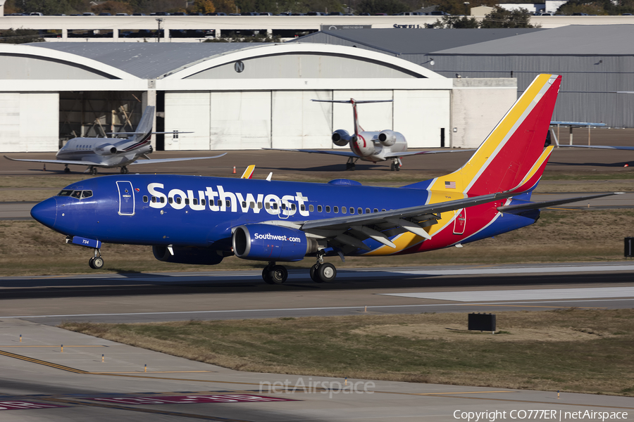 Southwest Airlines Boeing 737-7H4 (N734SA) | Photo 506233