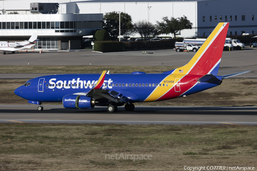 Southwest Airlines Boeing 737-7H4 (N734SA) | Photo 506235