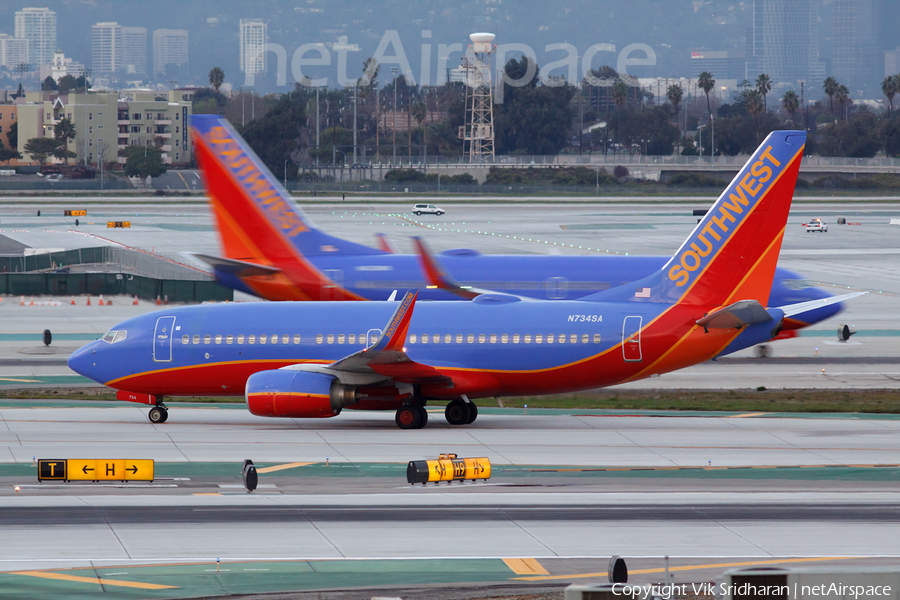 Southwest Airlines Boeing 737-7H4 (N734SA) | Photo 19189