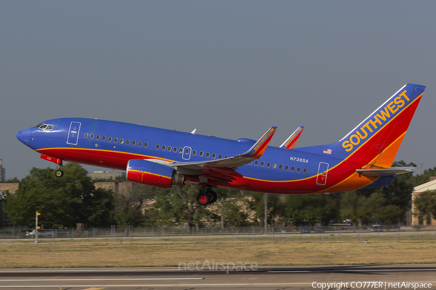 Southwest Airlines Boeing 737-7H4 (N736SA) | Photo 8118