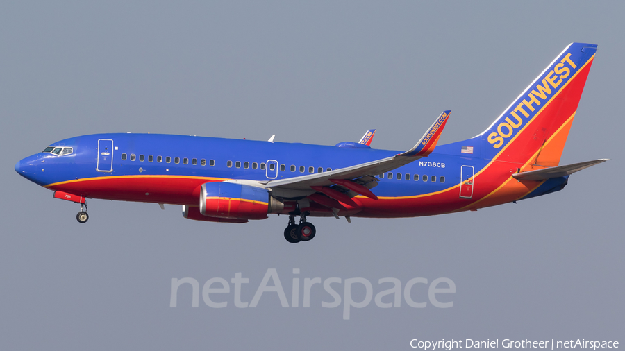 Southwest Airlines Boeing 737-7H4 (N738CB) | Photo 238838