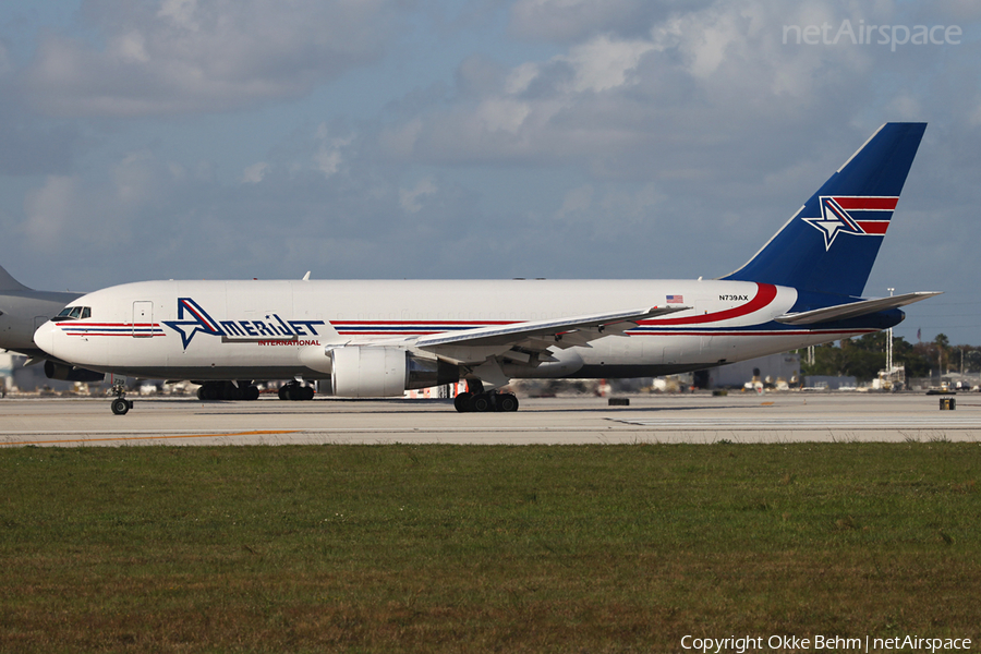 Amerijet International Boeing 767-232(BDSF) (N739AX) | Photo 37087