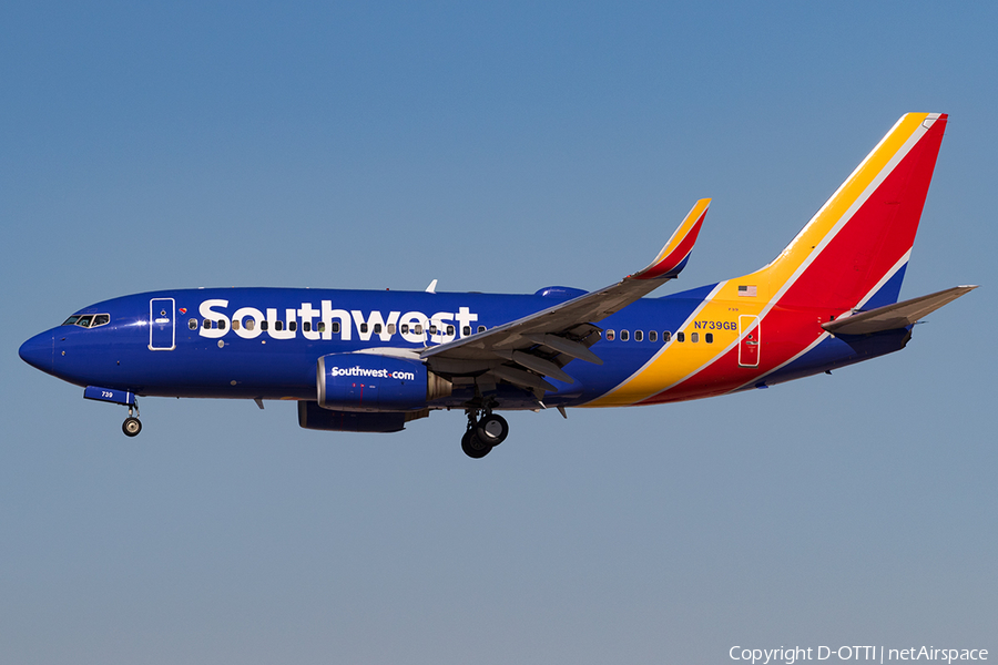 Southwest Airlines Boeing 737-7H4 (N739GB) | Photo 138897