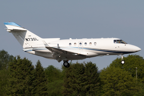 (Private) Raytheon Hawker 850XP (N73SL) at  Hamburg - Fuhlsbuettel (Helmut Schmidt), Germany