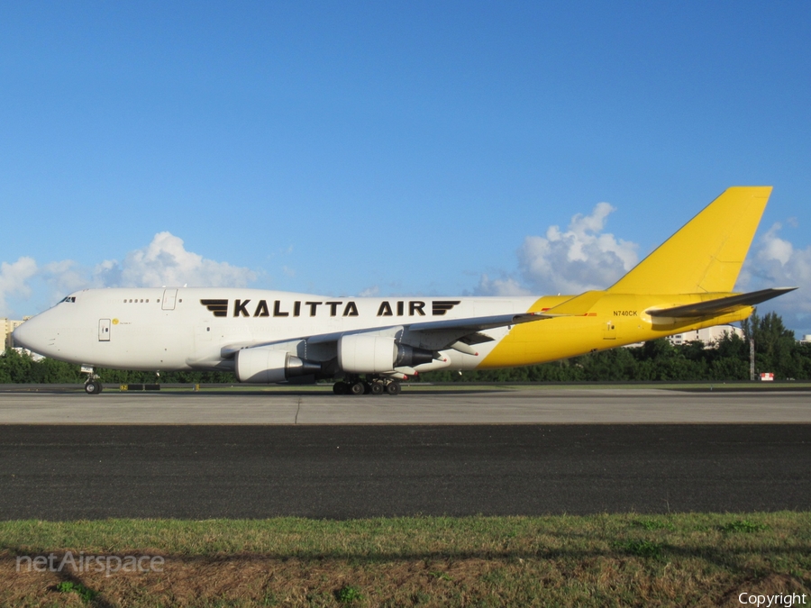 Kalitta Air Boeing 747-4H6(BDSF) (N740CK) | Photo 540798