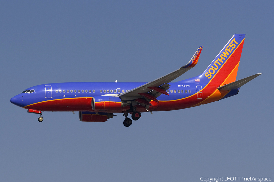 Southwest Airlines Boeing 737-7H4 (N740SW) | Photo 278848