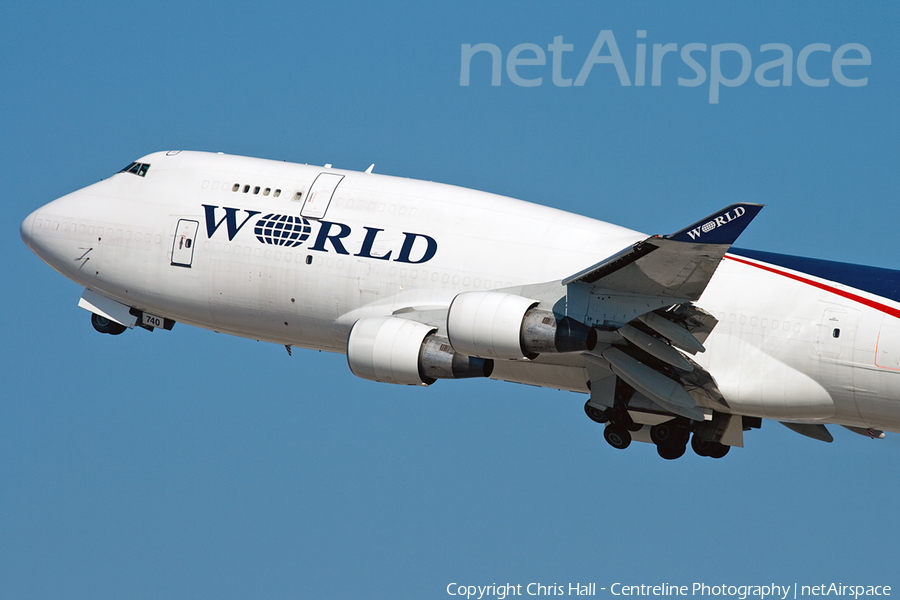 World Airways Cargo Boeing 747-4H6(BDSF) (N740WA) | Photo 3410