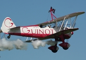 Aerosuperbatics Boeing PT-17 Kaydet (N74189) at  Bellarena Airfield, United Kingdom