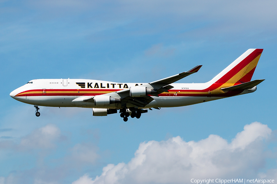 Kalitta Air Boeing 747-4H6(BDSF) (N741CK) | Photo 167884