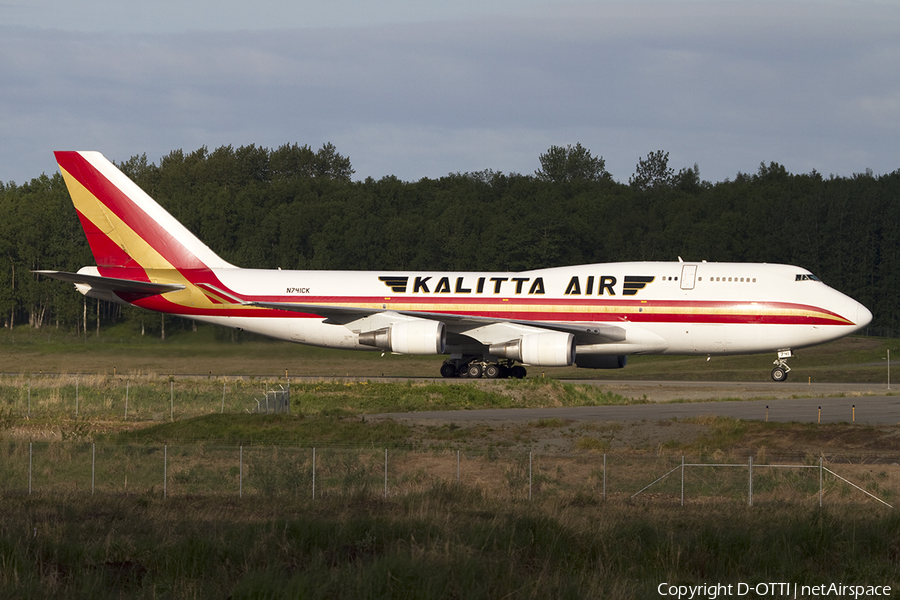 Kalitta Air Boeing 747-4H6(BDSF) (N741CK) | Photo 361126
