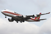 Kalitta Air Boeing 747-4H6(BDSF) (N741CK) at  Chicago - O'Hare International, United States
