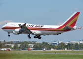 Kalitta Air Boeing 747-4H6(BDSF) (N741CK) at  Warsaw - Frederic Chopin International, Poland