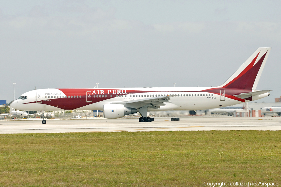 Air Peru (Primaris) Boeing 757-230 (N741PA) | Photo 10674