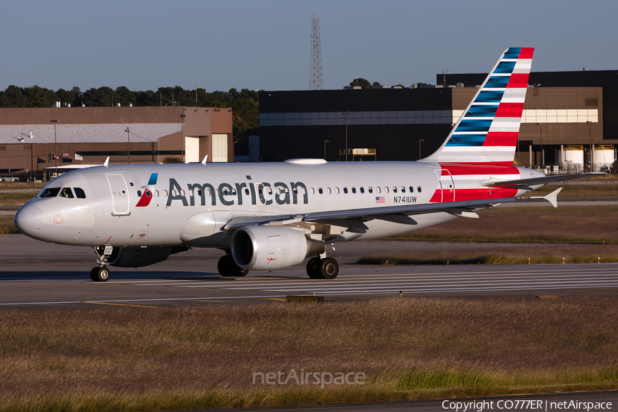 American Airlines Airbus A319-112 (N741UW) | Photo 395590