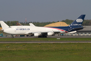 World Airways Boeing 747-4H6(BDSF) (N741WA) at  Luxembourg - Findel, Luxembourg