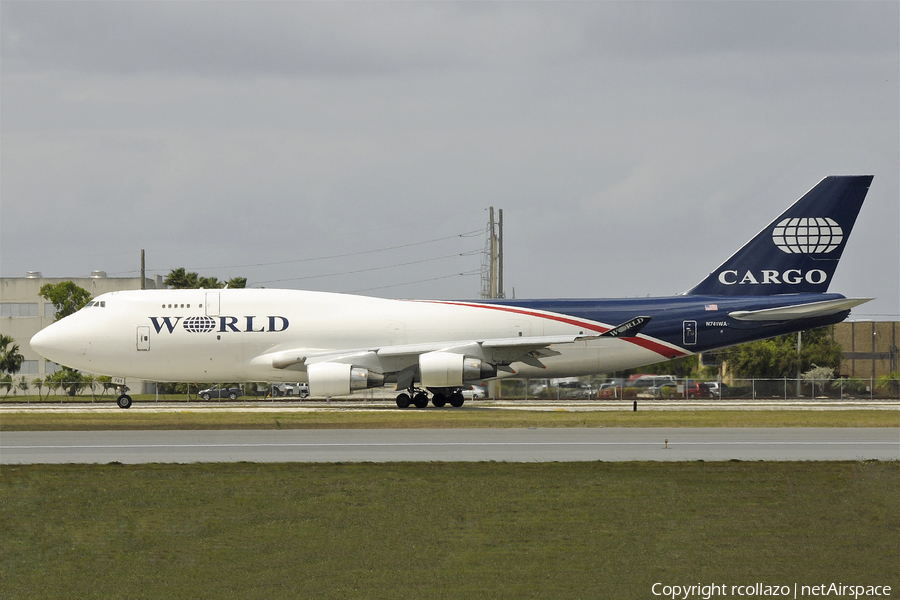 World Airways Boeing 747-4H6(BDSF) (N741WA) | Photo 20899