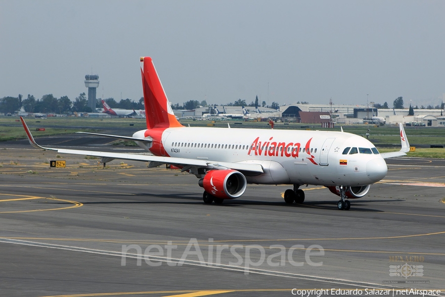 Avianca Airbus A320-214 (N742AV) | Photo 341301