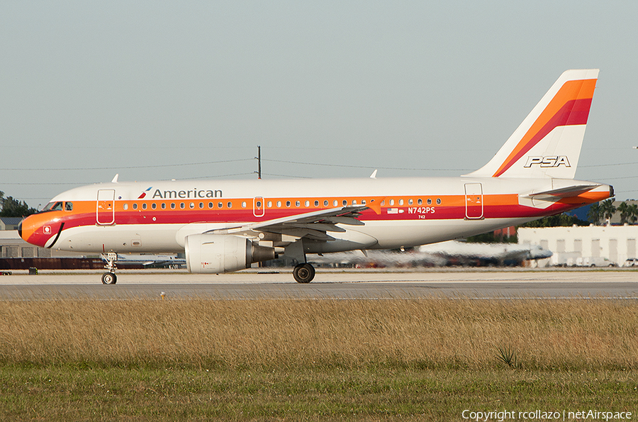 American Airlines Airbus A319-112 (N742PS) | Photo 90270