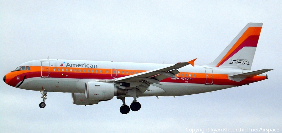 American Airlines Airbus A319-112 (N742PS) | Photo 101892
