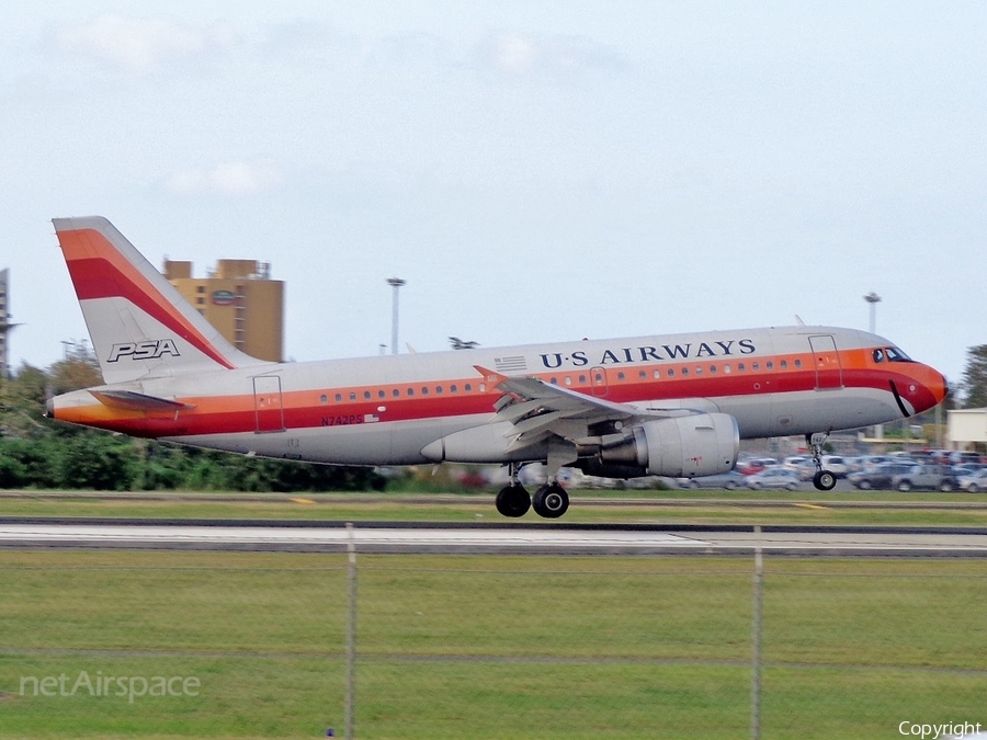 US Airways Airbus A319-112 (N742PS) | Photo 44463