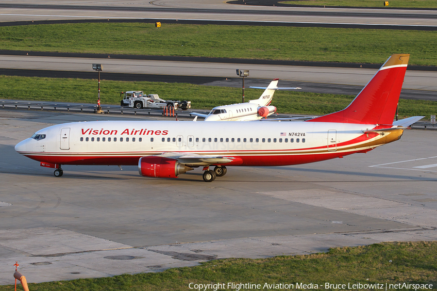 Vision Airlines Boeing 737-448 (N742VA) | Photo 86232