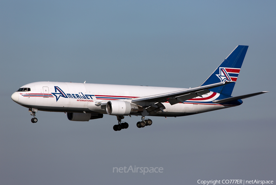 Amerijet International Boeing 767-232(BDSF) (N743AX) | Photo 13930